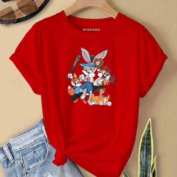 BEYZBOL BASKILI  ÇOCUK TİŞÖRT