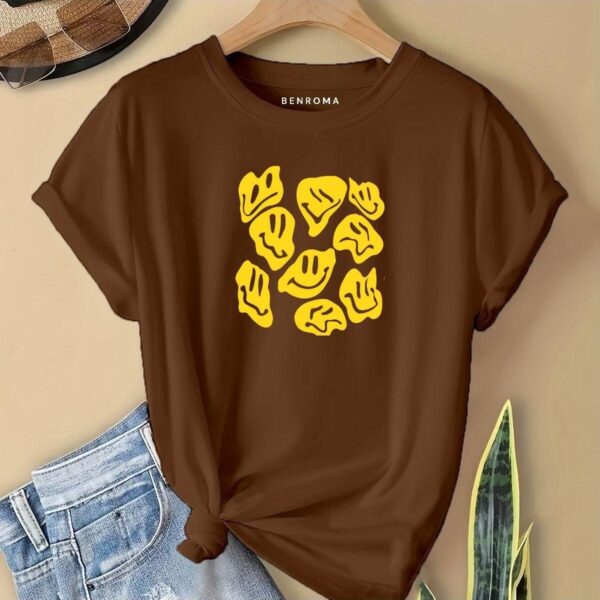 SARI GÜLÜCÜK BASKILI  ÇOCUK TİŞÖRT