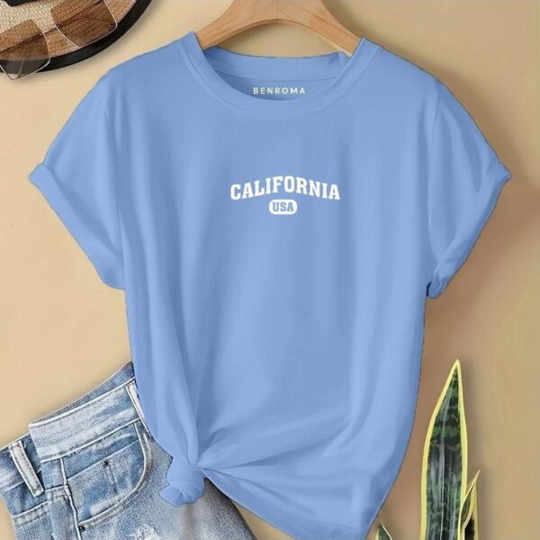 CALIFORNIA USA BASKILI  ÇOCUK TİŞÖRT