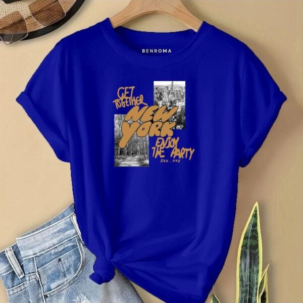 NEW YORK BASKILI  ÇOCUK TİŞÖRT